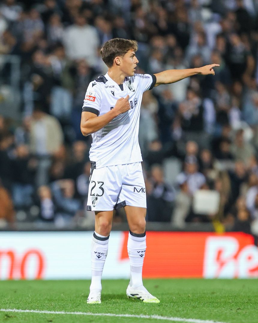 Diogo Sousa está no Vitória de Guimarães desde os sub-9 - Fotografia: Vitória SC