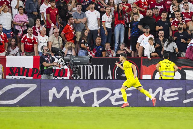 Villarreal silencia o Sánchez Pizjuán e sobe ao pódio da liga espanhola