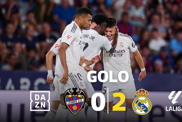 Franco Mastantuono estreia-se a marcar pelo Real Madrid