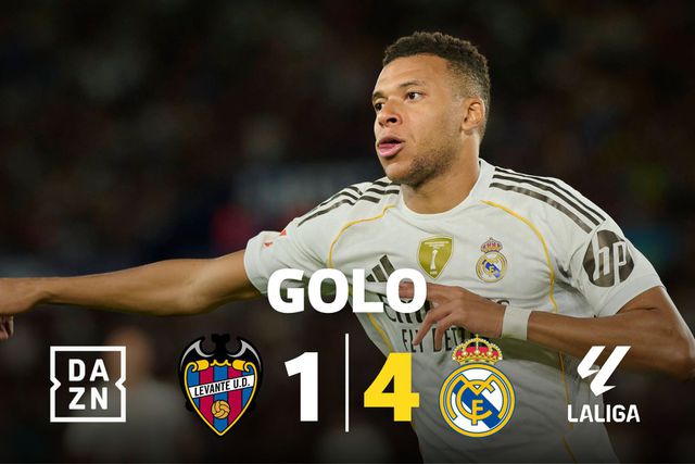 Desmarcação letal e Mbappé fecha as contas para o Real Madrid