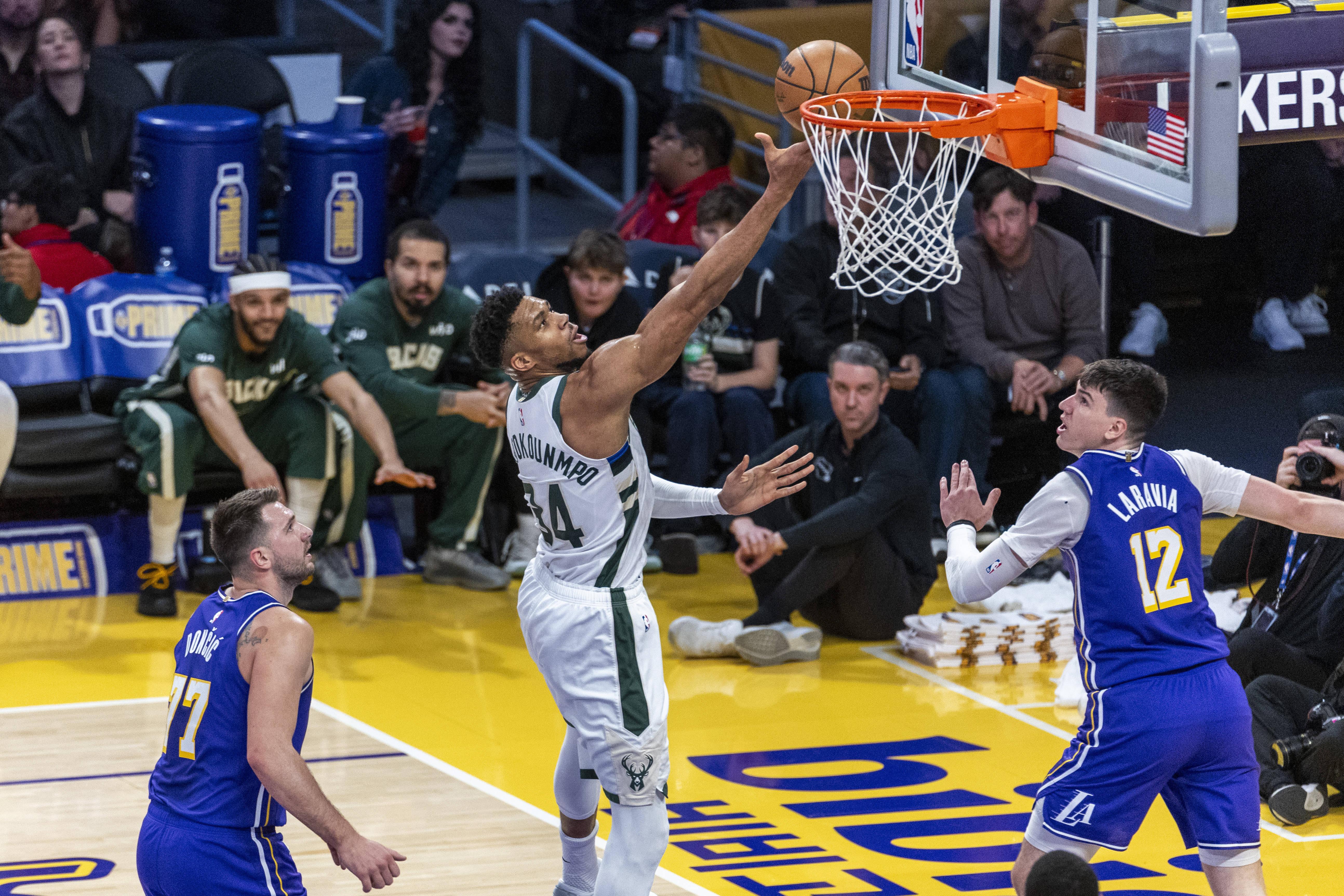 Giannis Antetokounmpo, jogador dos Milwaukee Bucks