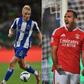 Froholdt (FC Porto), Pavlidis (Benfica) e Suárez (Sporting) - Fotos: Miguel Nunes