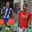 Froholdt (FC Porto), Pavlidis (Benfica) e Suárez (Sporting) - Fotos: Miguel Nunes