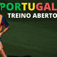 Acompanhe em direto o treino da Seleção
