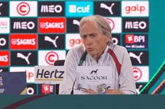 Jorge Jesus compara-se a Roberto Martínez e atira: «Futebol é arte»