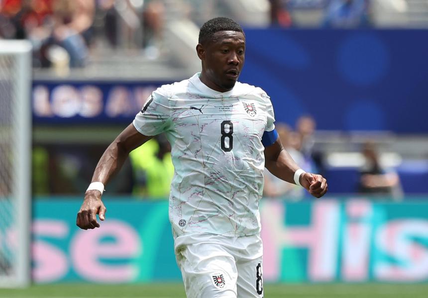 Alaba ao serviço da Áustria no Mundial 2026