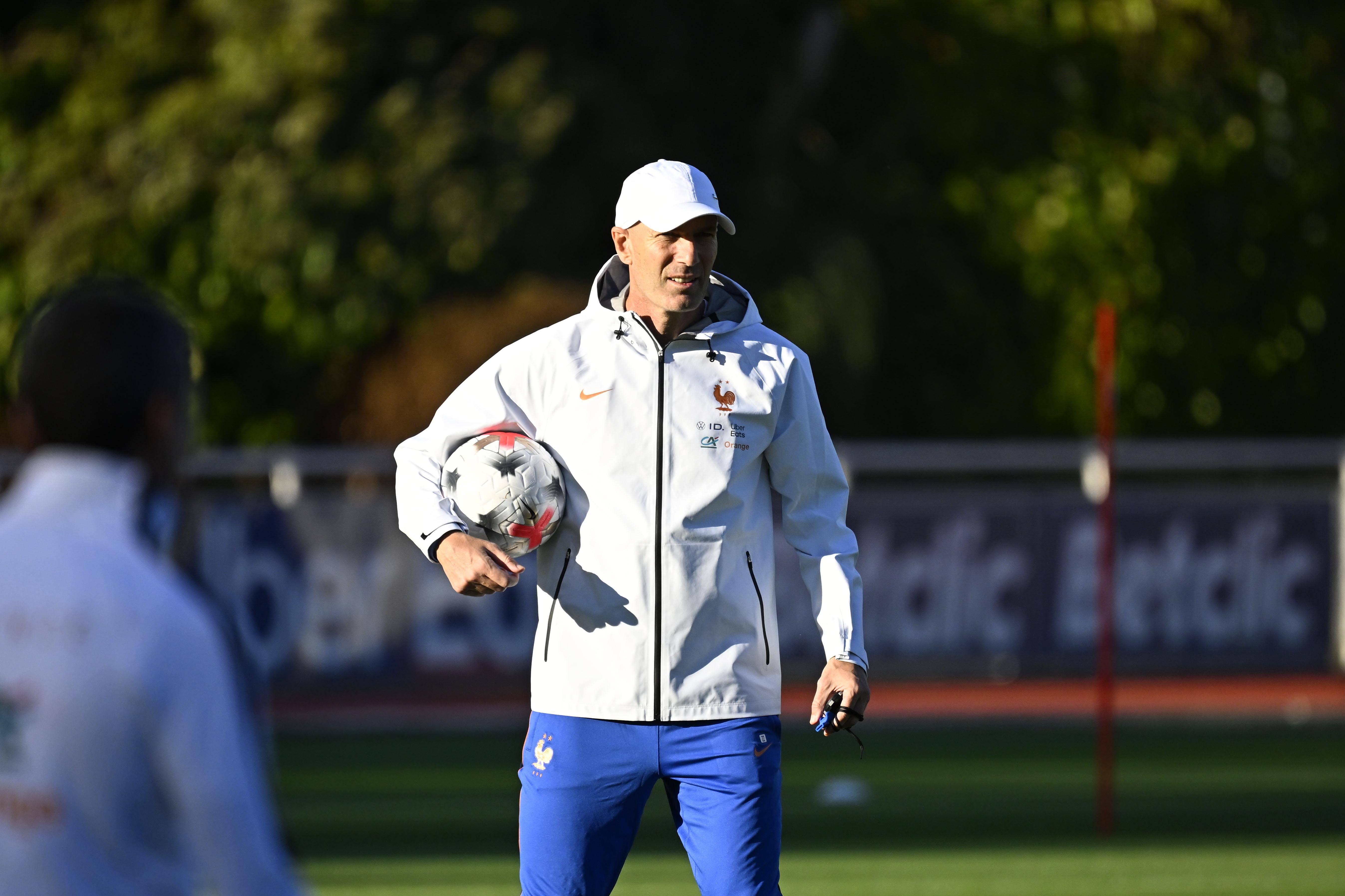 Zidane, selecionador francês