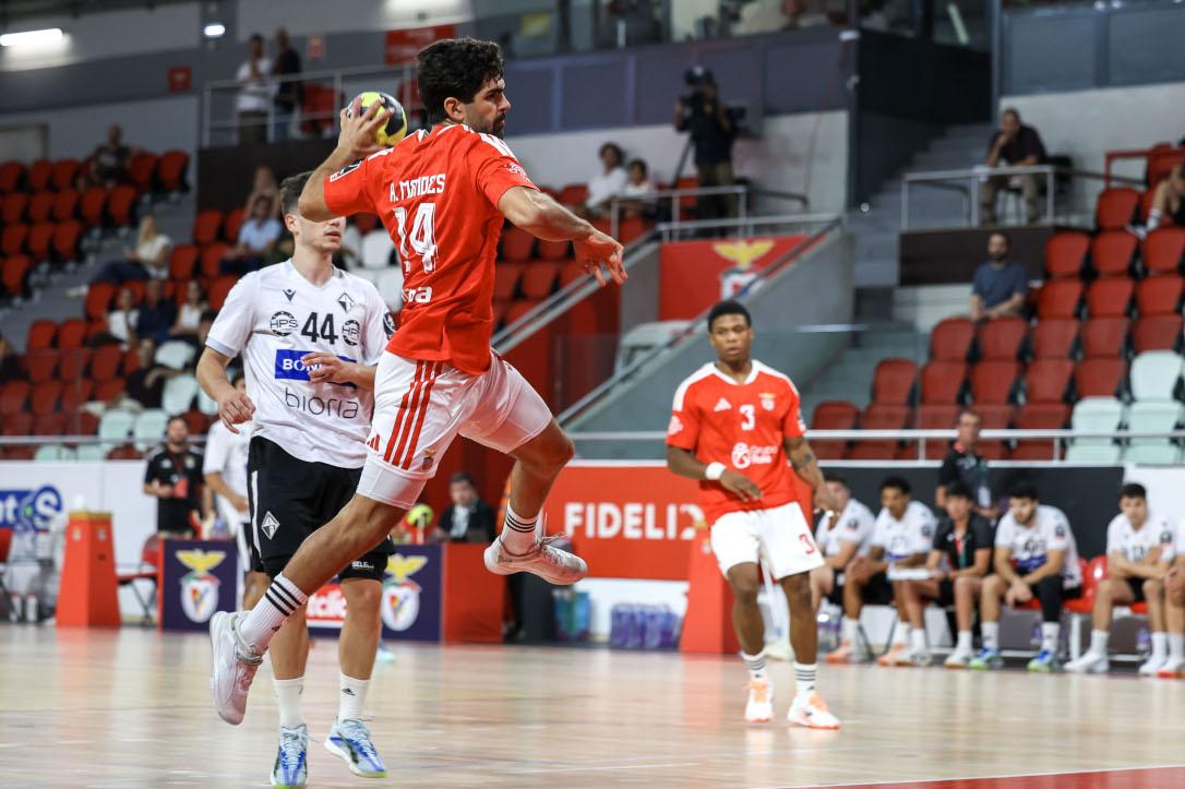 Equipa de andebol do Benfica regressou às vitórias após duas derrotas - Foto: SL Benfica