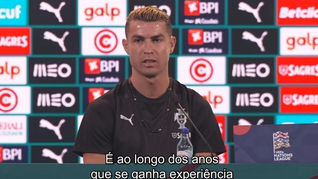 Ronaldo arranca gargalhadas: «Mesmo quando estiver reformado, daqui a 10 anos»
