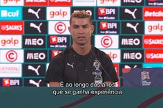 Ronaldo arranca gargalhadas: «Mesmo quando estiver reformado, daqui a 10 anos»
