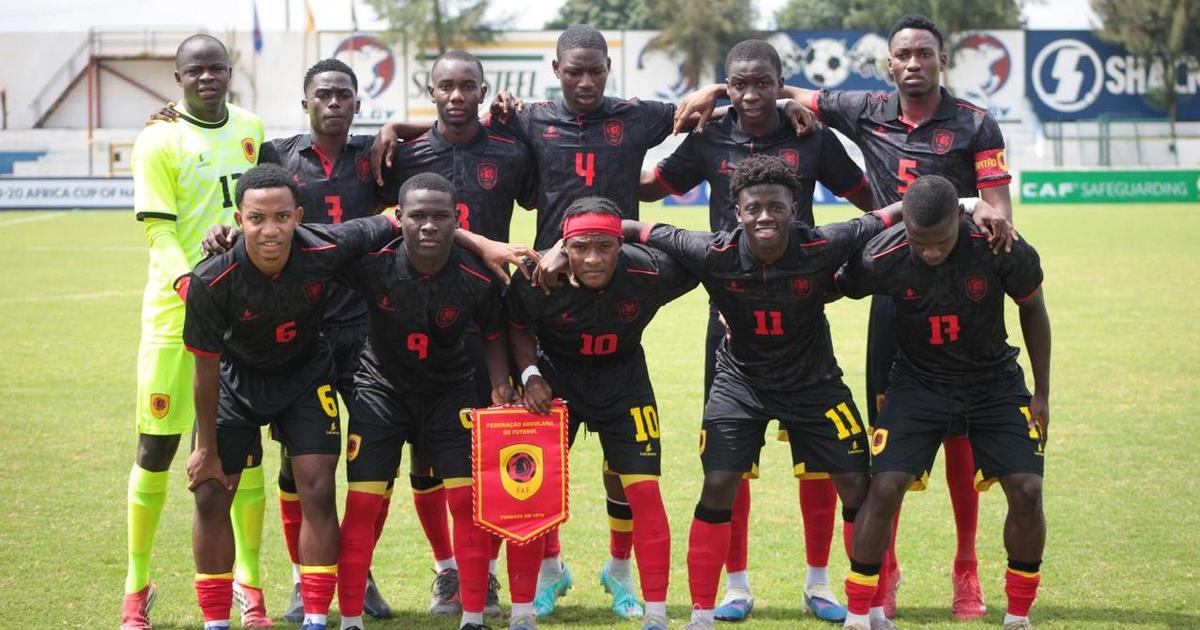 Angola Sub‑20 goleia Lesoto mas fica fora das meias‑finais da Taça COSAFA