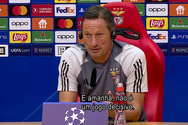 Schmidt: «Os jogos mais importantes são sempre contra o FC Porto e já ganhámos duas vezes»