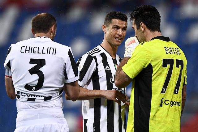 Buffon e a conversa com CR7 após célebre 'bicicleta': «Nada mal, não é, Gigi»