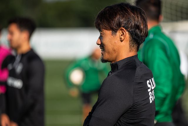 Sporting: Morita presente no relvado