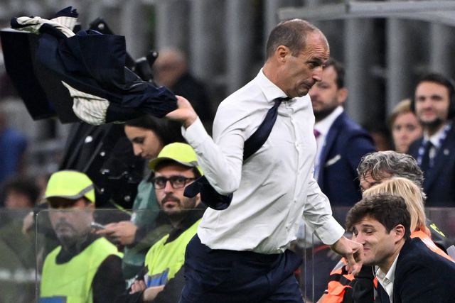 Allegri furioso na vitória contra o Milan (vídeo)