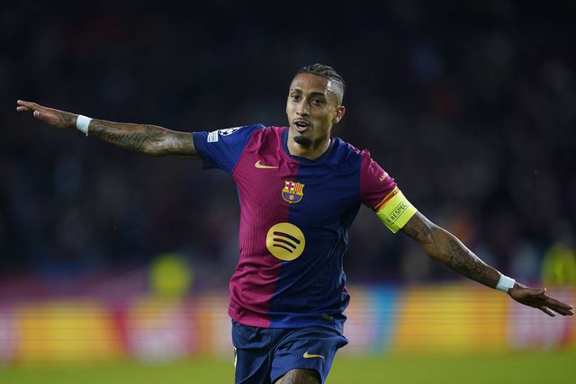 Barcelona-Bayern: 'hat-trick' de Raphinha no pesadelo de Palhinha