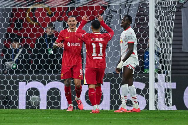 Darwin rouba golo a Salah, mas egípcio não se importou (vídeo)