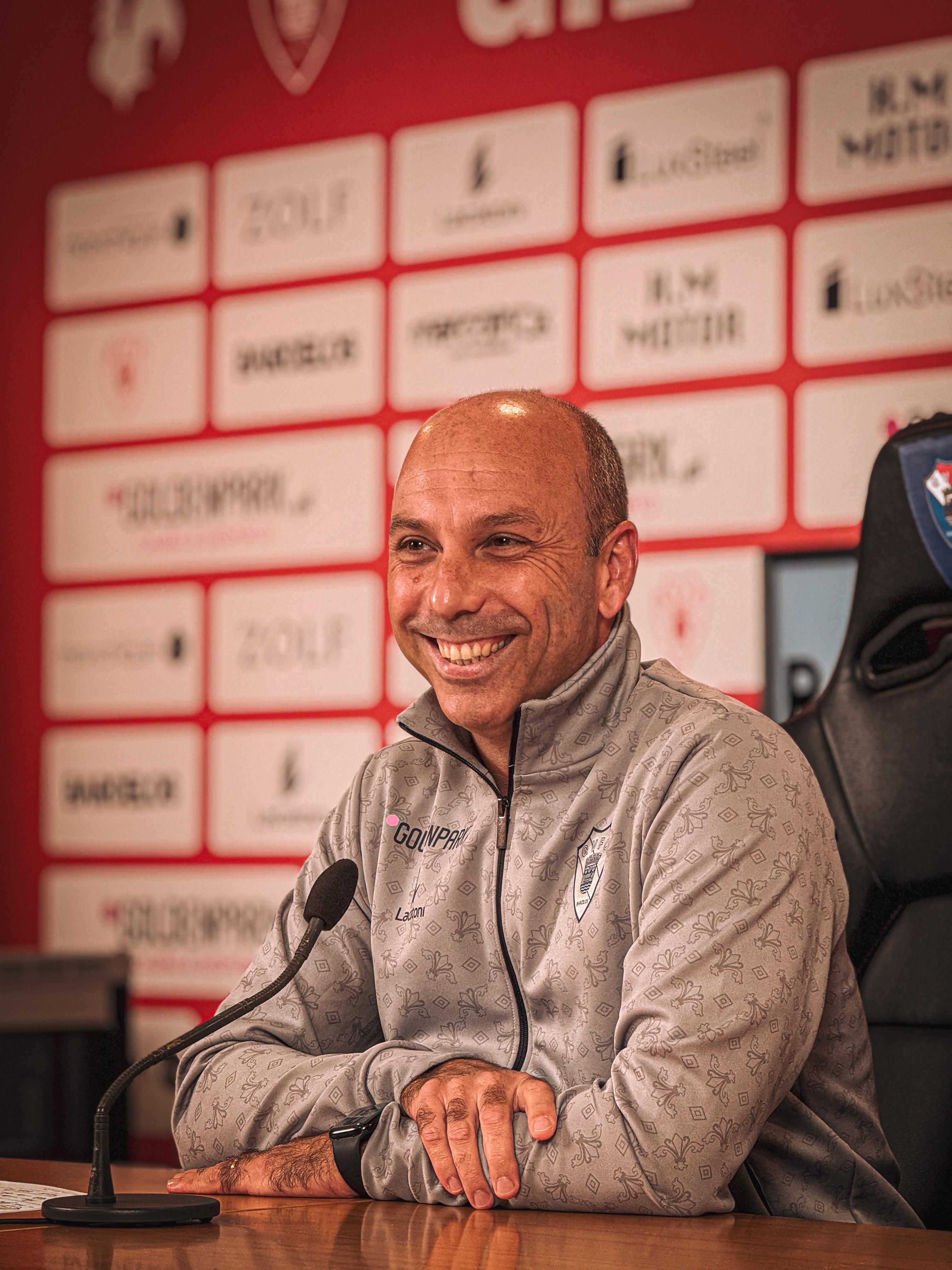 Bruno Pinheiro: «Trabalhamos para ganhar, mesmo num campo tão difícil como Guimarães»