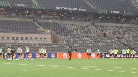 Vitória de Guimarães: todos disponíveis no treino em solo sueco