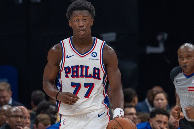 VJ Edgecombe, jogador dos Philadelphia 76ers