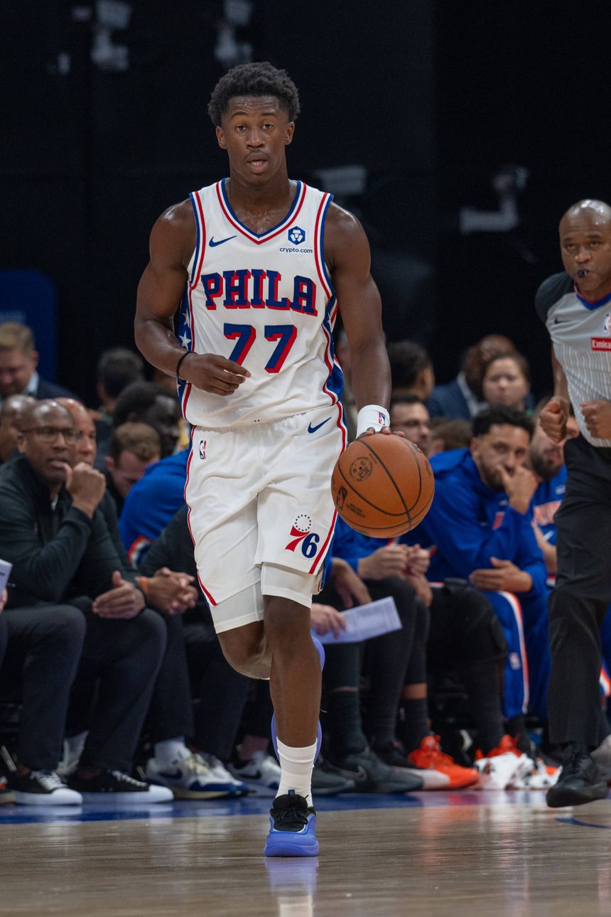 VJ Edgecombe, jogador dos Philadelphia 76ers