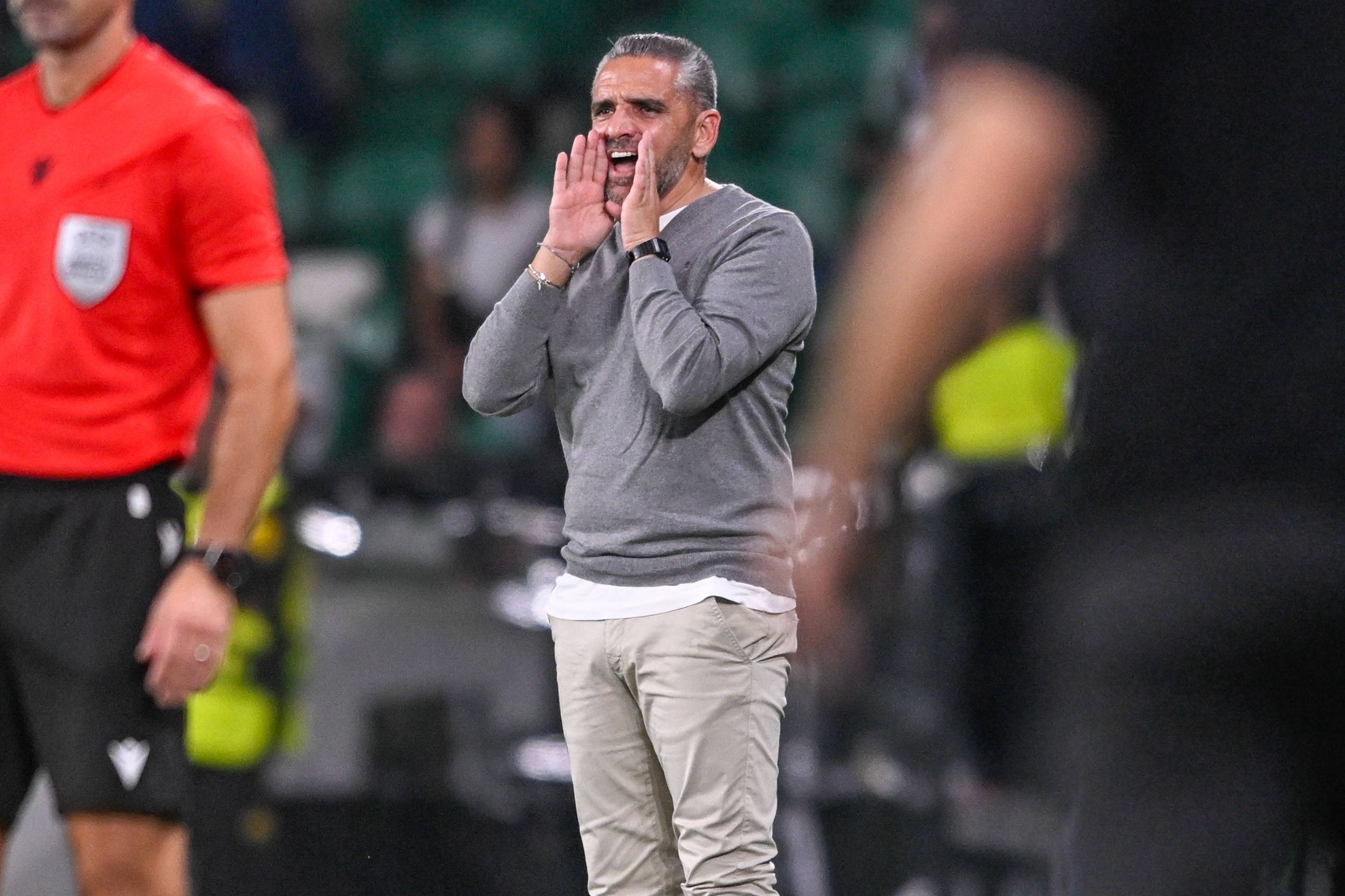 Grito de Rui Borges surgiu em vésperas do jogo com o Marselha para a Liga dos Campeões - Foto: IMAGO