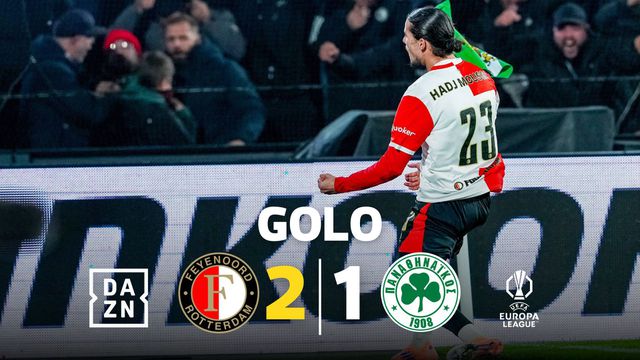 Golaço de antigo alvo do Benfica ajudou Feyenoord a vencer