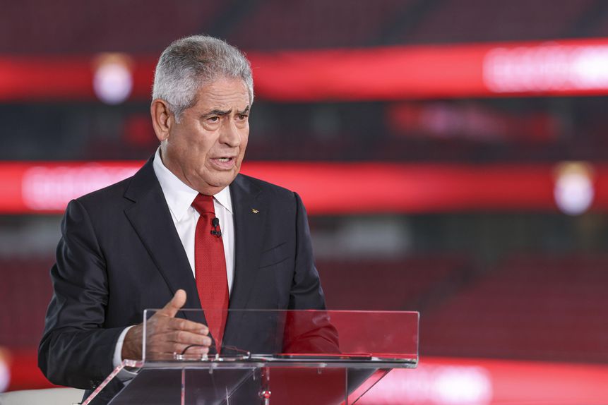 Luís Filipe Vieira no debate - Foto: Benfica/BTV