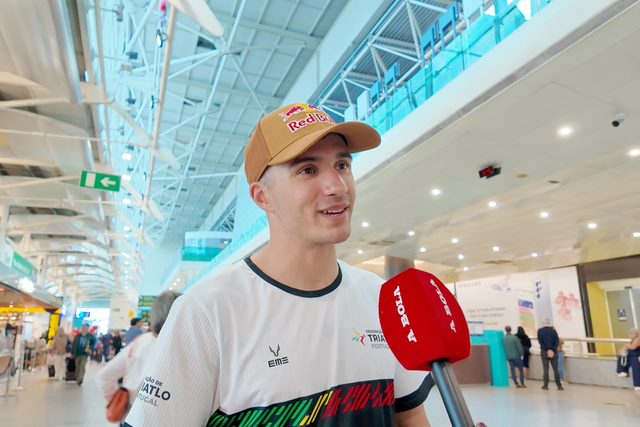 Vasco Vilaça subiu pela primeira vez ao pódio de um Mundial. Foto: A BOLA