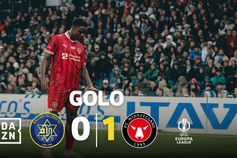 Talento formado no Seixal marca pelo Midtjylland em noite de Liga Europa