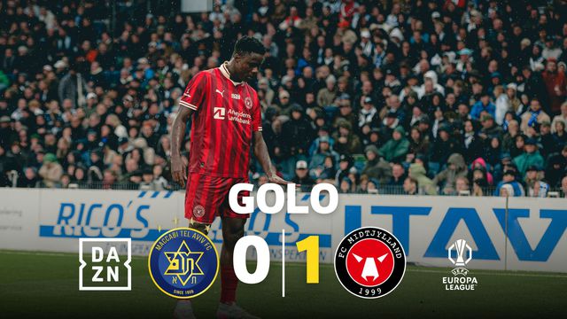 Talento formado no Seixal marca pelo Midtjylland em noite de Liga Europa