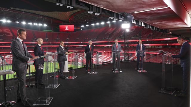 Noronha Lopes e Rui Costa vão debater na BTV dois dias antes da segunda volta — Foto: SL Benfica