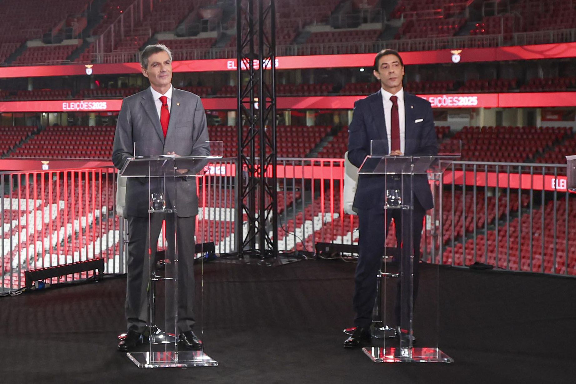 Noronha Lopes e Rui Costa vão debater na BTV dois dias antes da segunda volta — Foto: SL Benfica