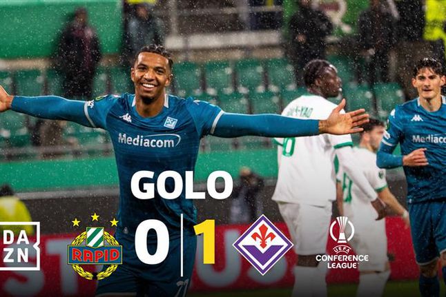 Ex-Benfica já leva dois golos em dois jogos pela Fiorentina na Conference