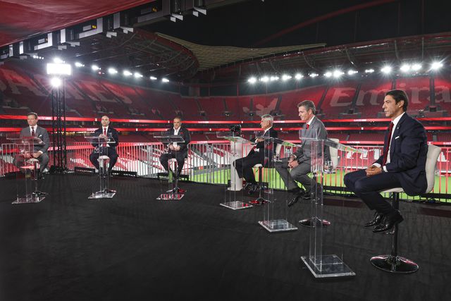 Os seis candidatos à presidência do Benfica frente a frente - Foto: SL Benfica