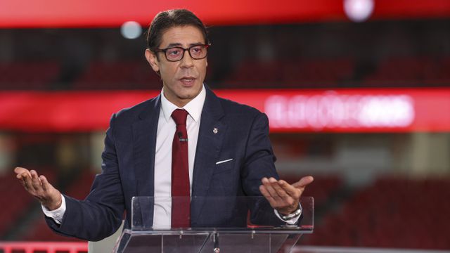 Rui Costa, Presidente do Benfica em debate - Foto: Benfica/BTV