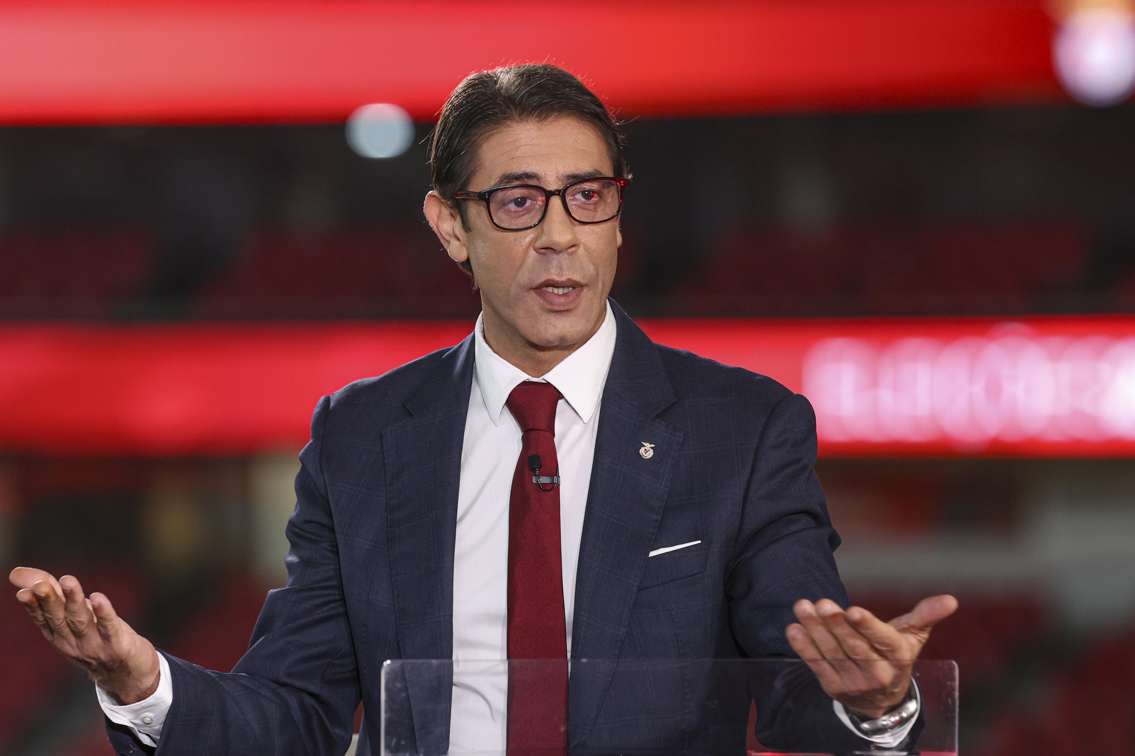 Rui Costa, Presidente do Benfica em debate - Foto: Benfica/BTV