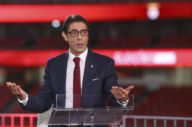 Rui Costa, presidente do Benfica em debate - Foto: Benfica/BTV