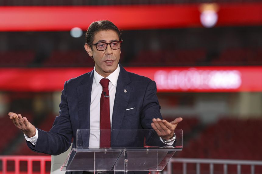 Rui Costa, Presidente do Benfica em debate - Foto: Benfica/BTV