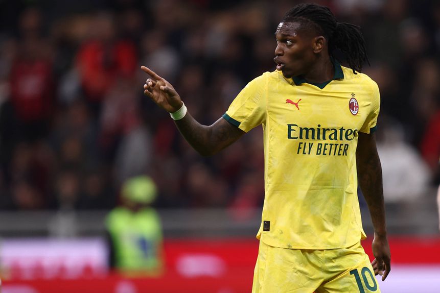 Rafael Leão é uma das estrelas do Milan