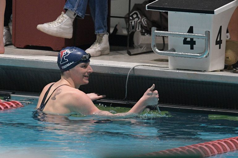 Lia Thomas foi a  primeira nadadora transgénero campeã universitária nos Estados Unidos