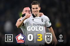 Alvo grego do Sporting marca na Liga Europa