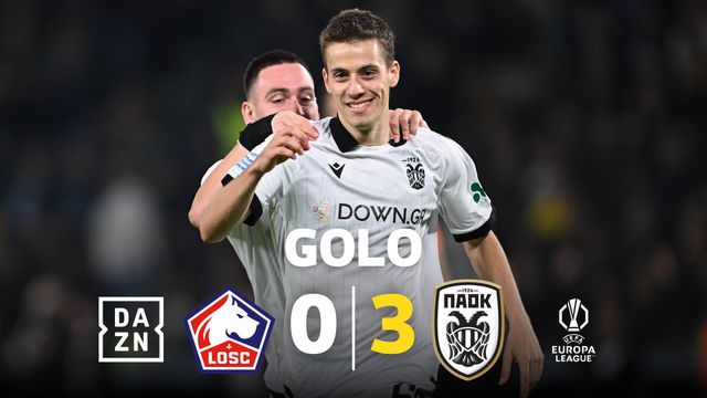 Alvo grego do Sporting marca na Liga Europa