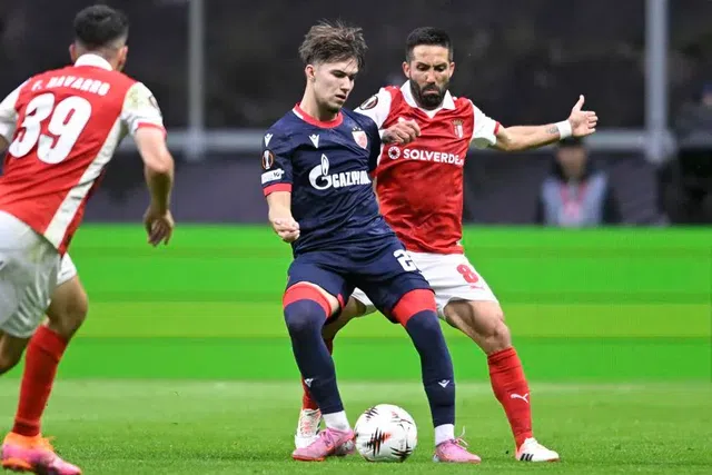 SC Braga-Estrela Vermelha: nove pontos em três jornadas para os minhotos