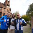 Ricardo Pereira na cidade inglesa para apoiar a antiga equipa - Foto: FC Porto