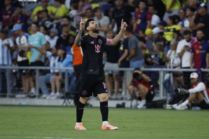 Messi, jogador do Inter Miami