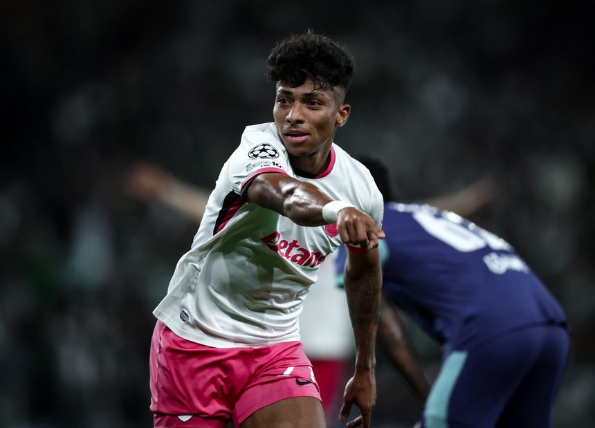 Alisson Santos esteve seis meses em Leiria antes da mudança para Alvalade - Foto: IMAGO