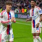Afonso Moreira a celebrar o primeiro golo pelo Lyon
