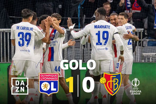 Guarda-redes do Basileia dá a Mathys de Carvalho a assistência para golo do Lyon