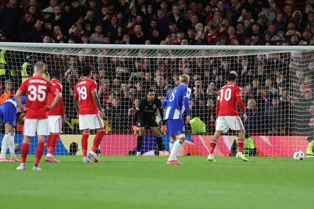 FC Porto foi para o intervalo a perder em Nottingham - Foto: Catarina Morais/KAPTA+